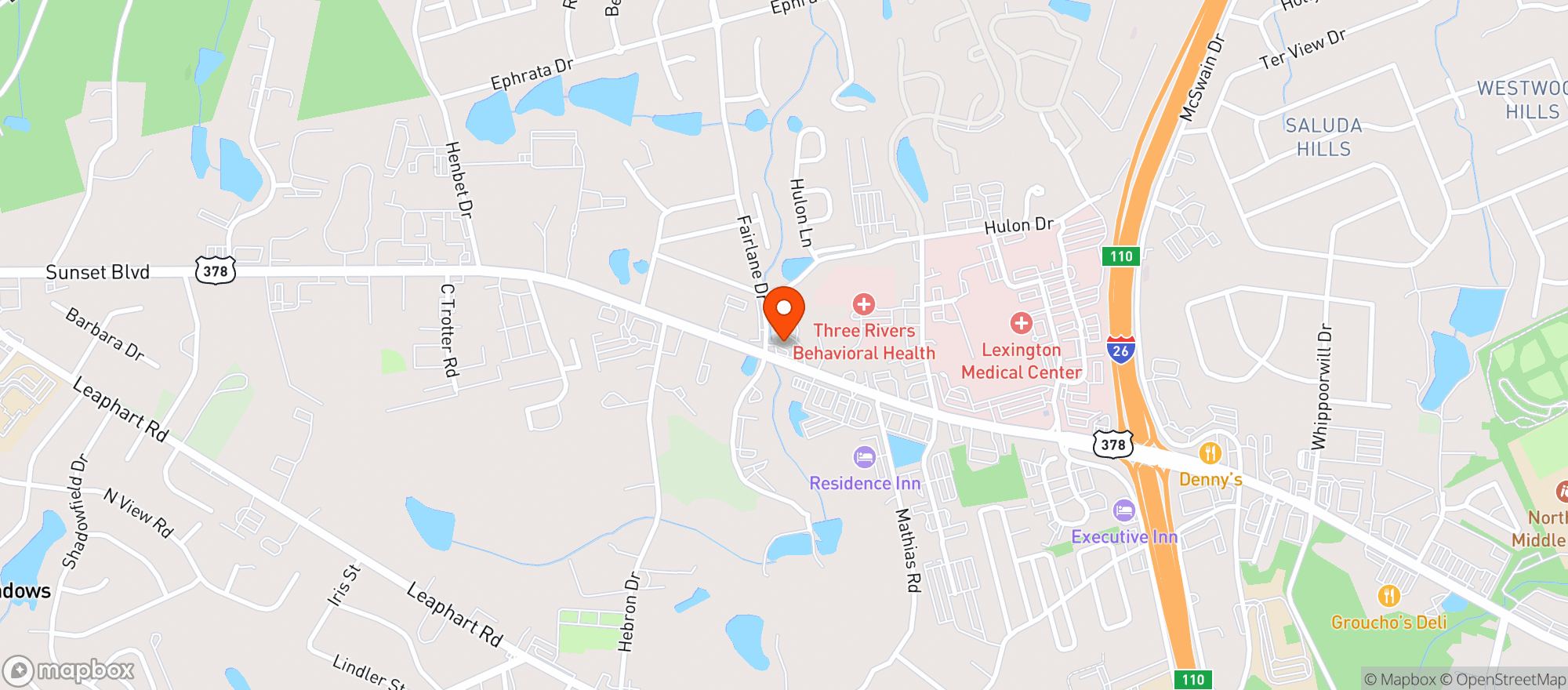 Map showing Pantry Point 3 (cola)