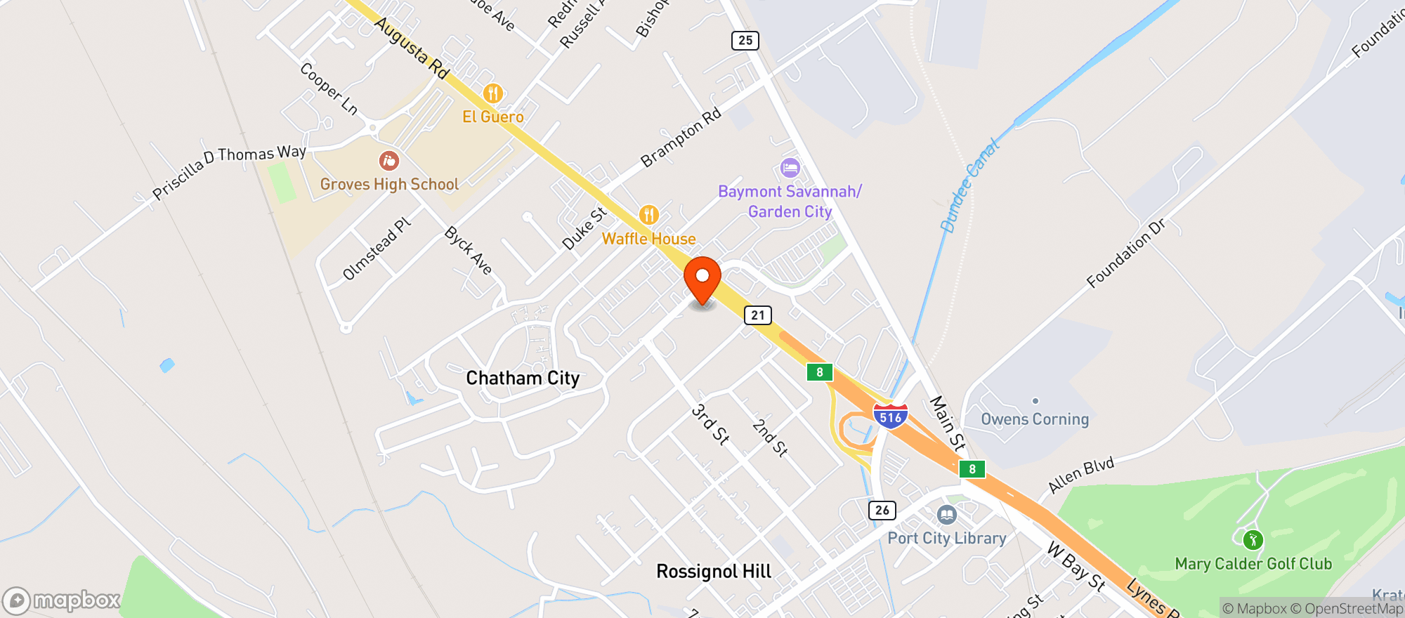 Map showing 26472 Hari, Inc.