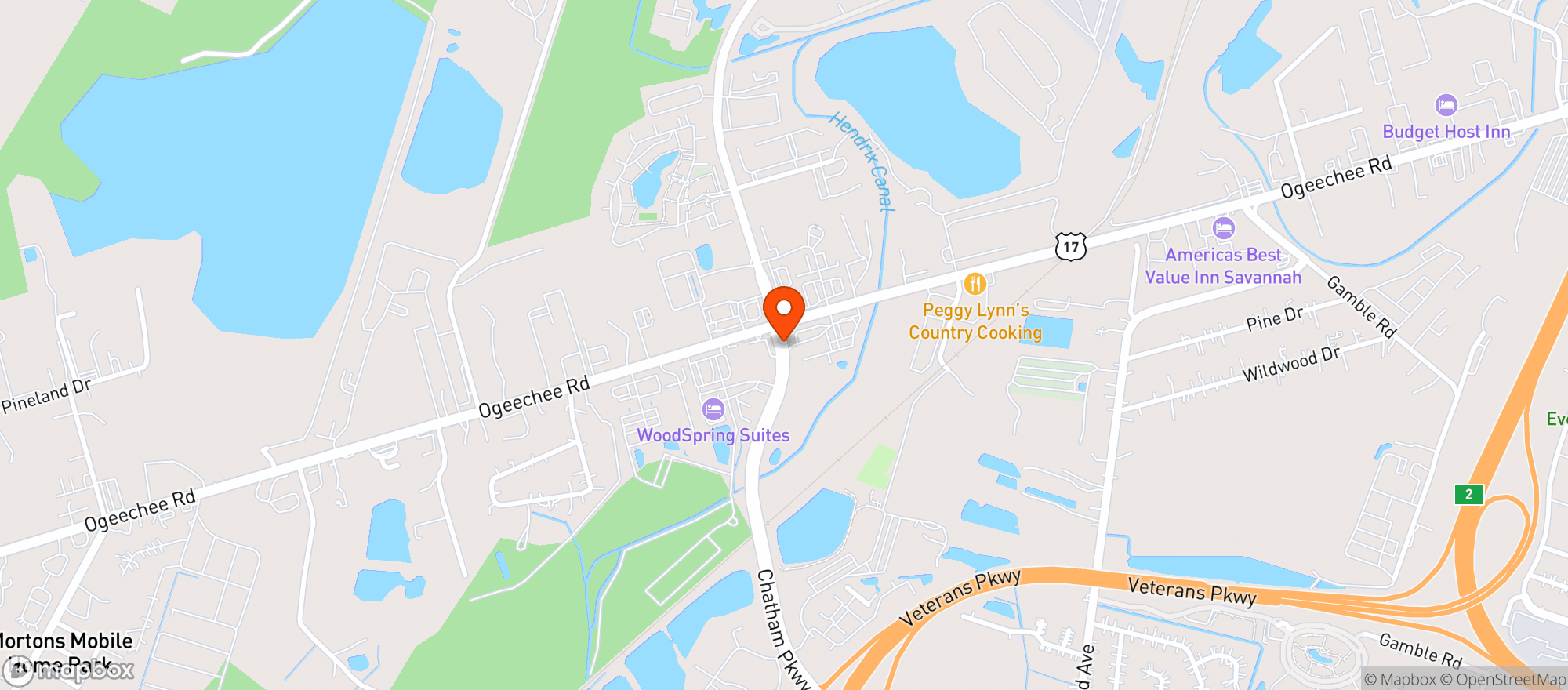 Map showing Enmarket - Hq