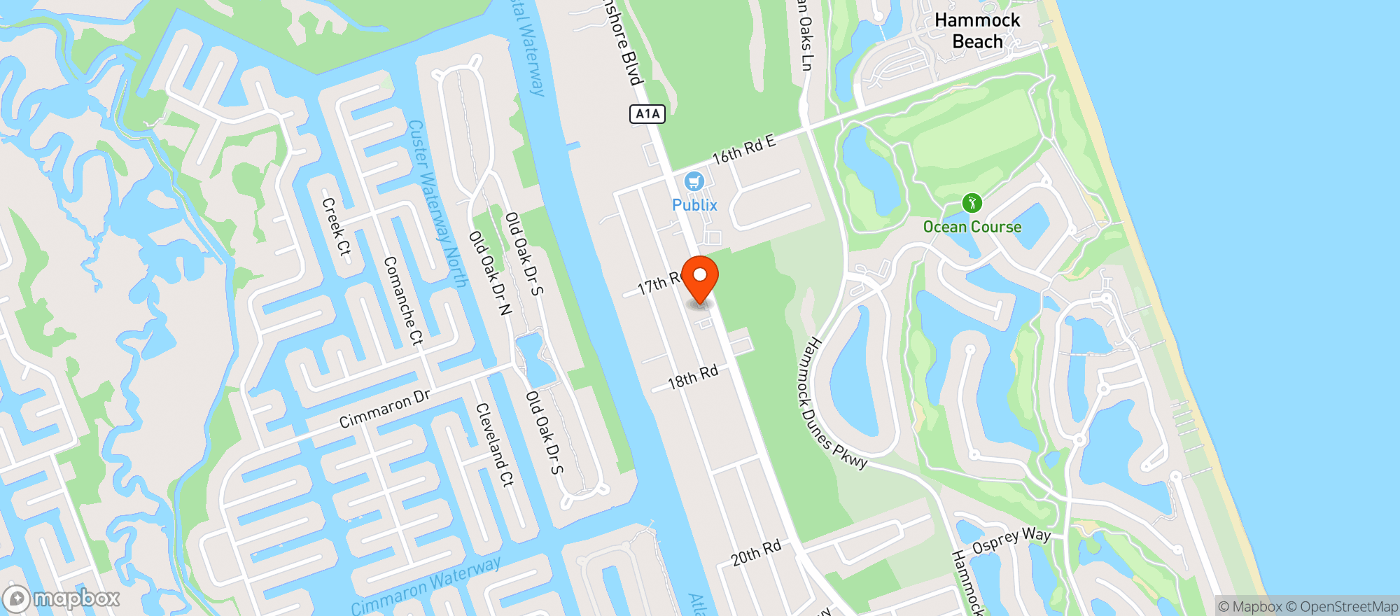 Map showing Quick King Food Store #27