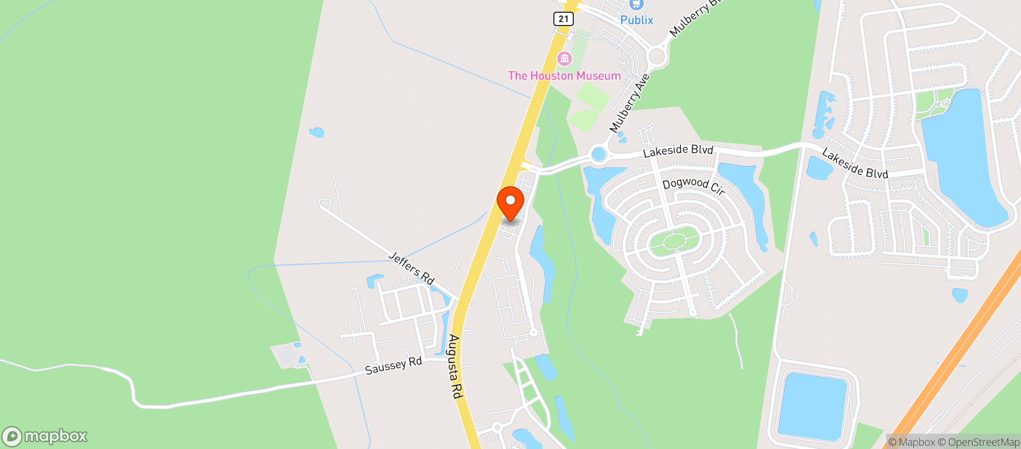 Map showing PORTCITY SPIRIT