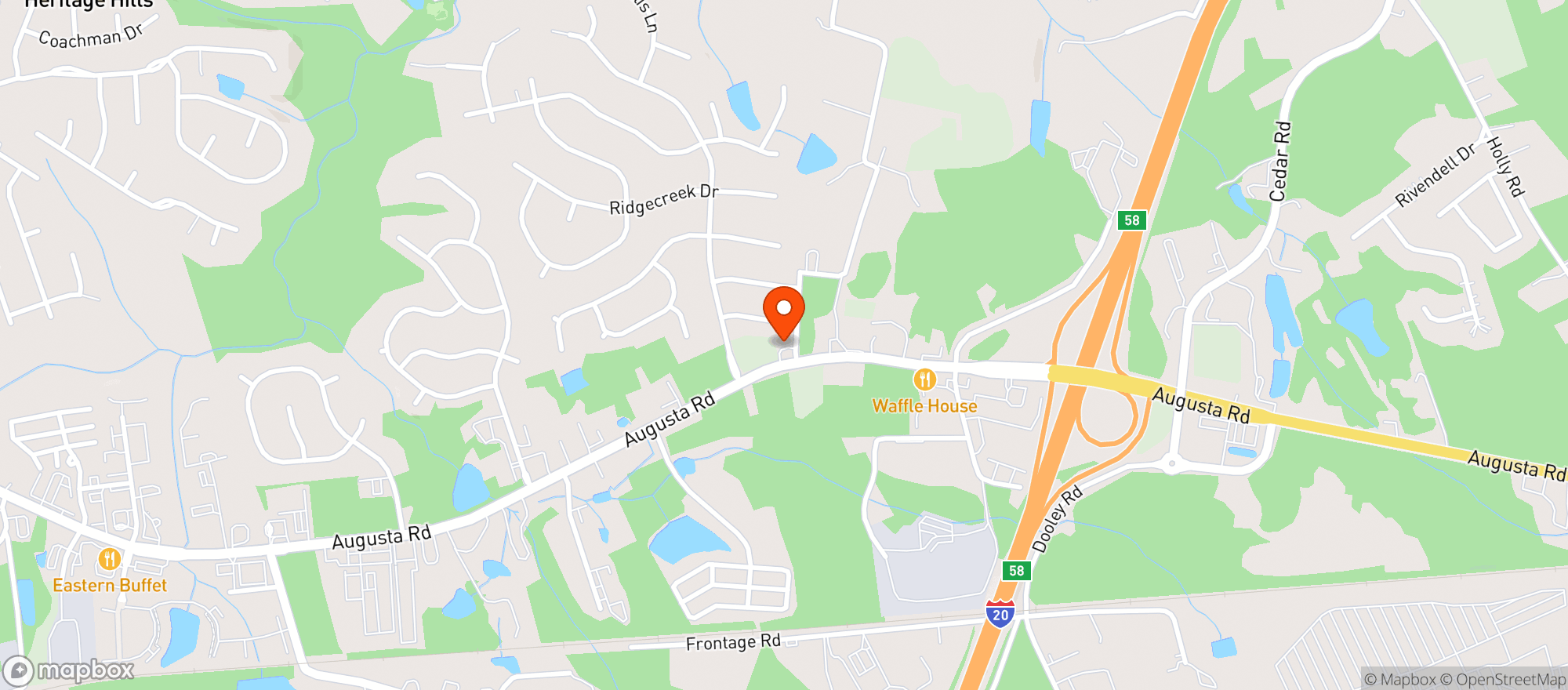 Map showing Sams