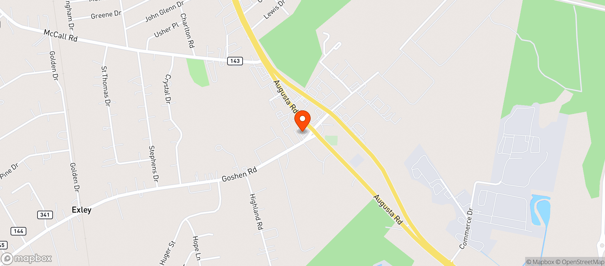 Map showing NOURIA #1340/ENMARKET #854 (SAV)