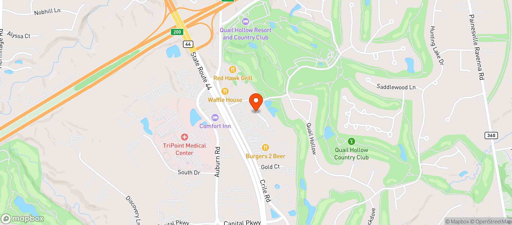Map showing Pub Frato