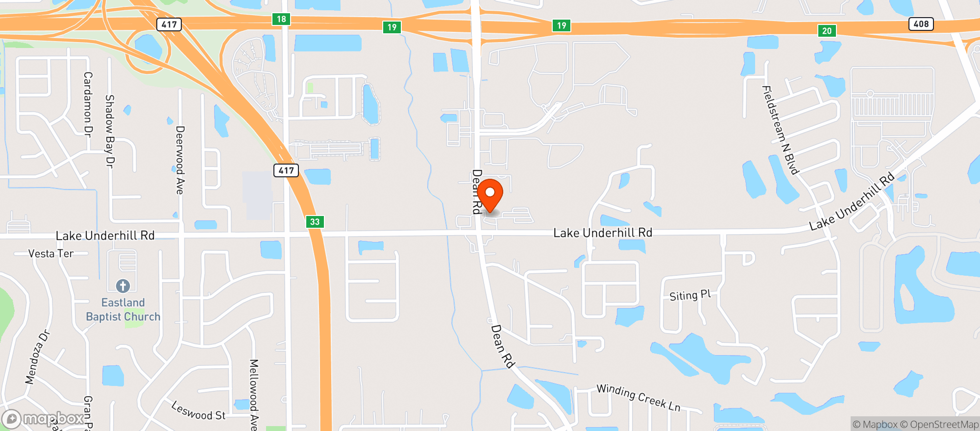 Map showing Circle K 2504