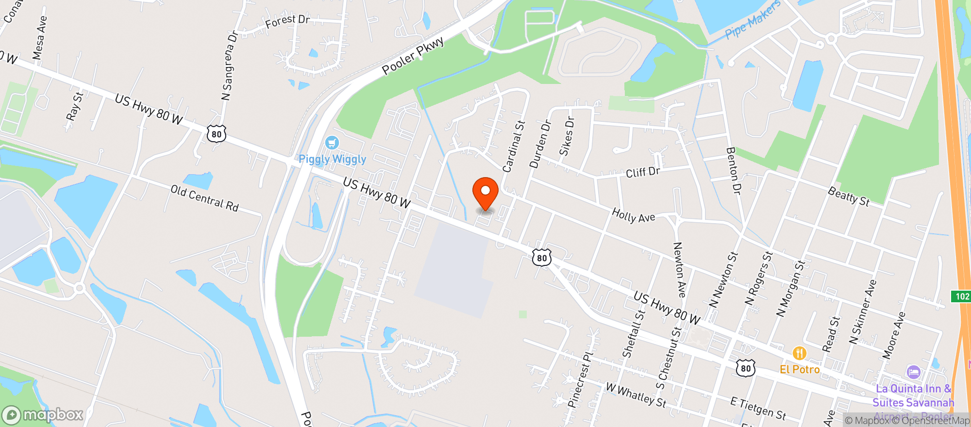 Map showing NOURIA #1331/ENMARKET #852 (SAV)