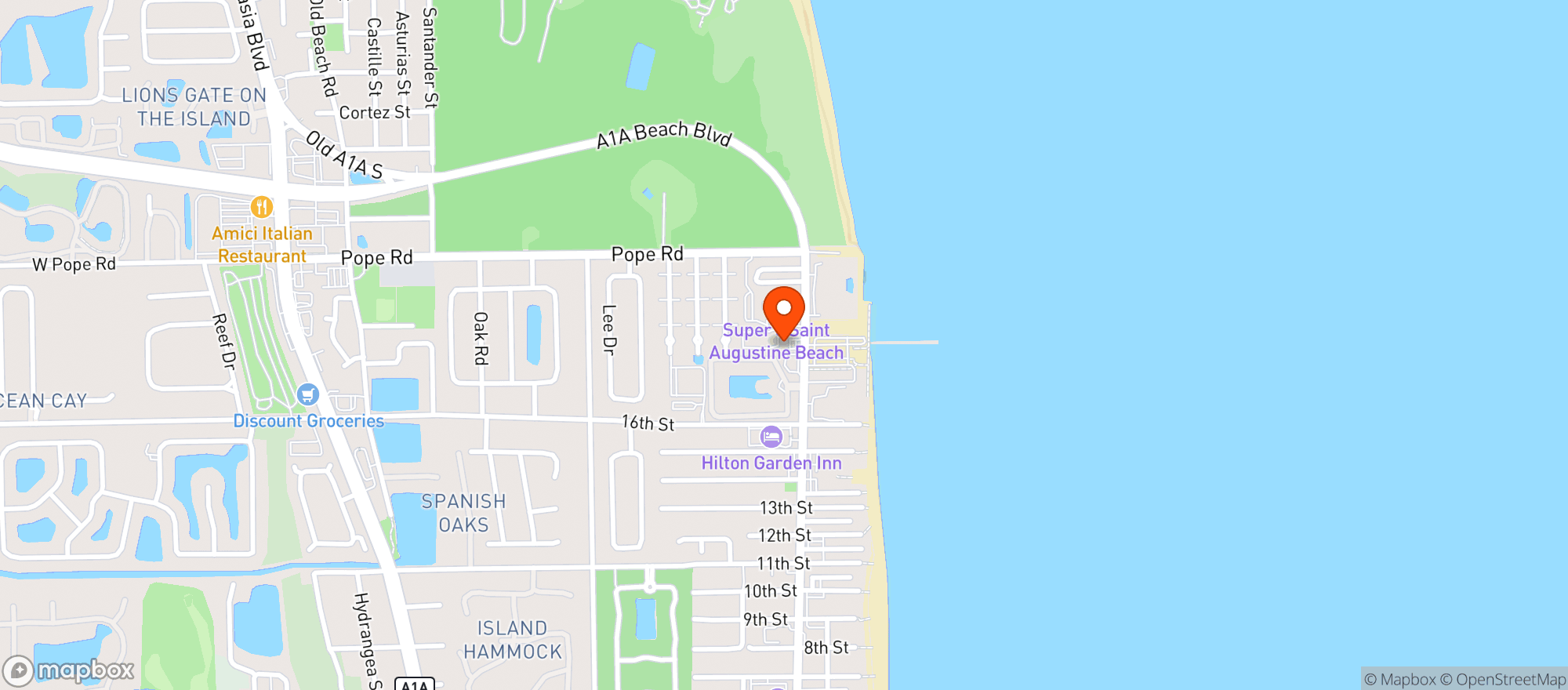 Map showing Circle K #2721169
