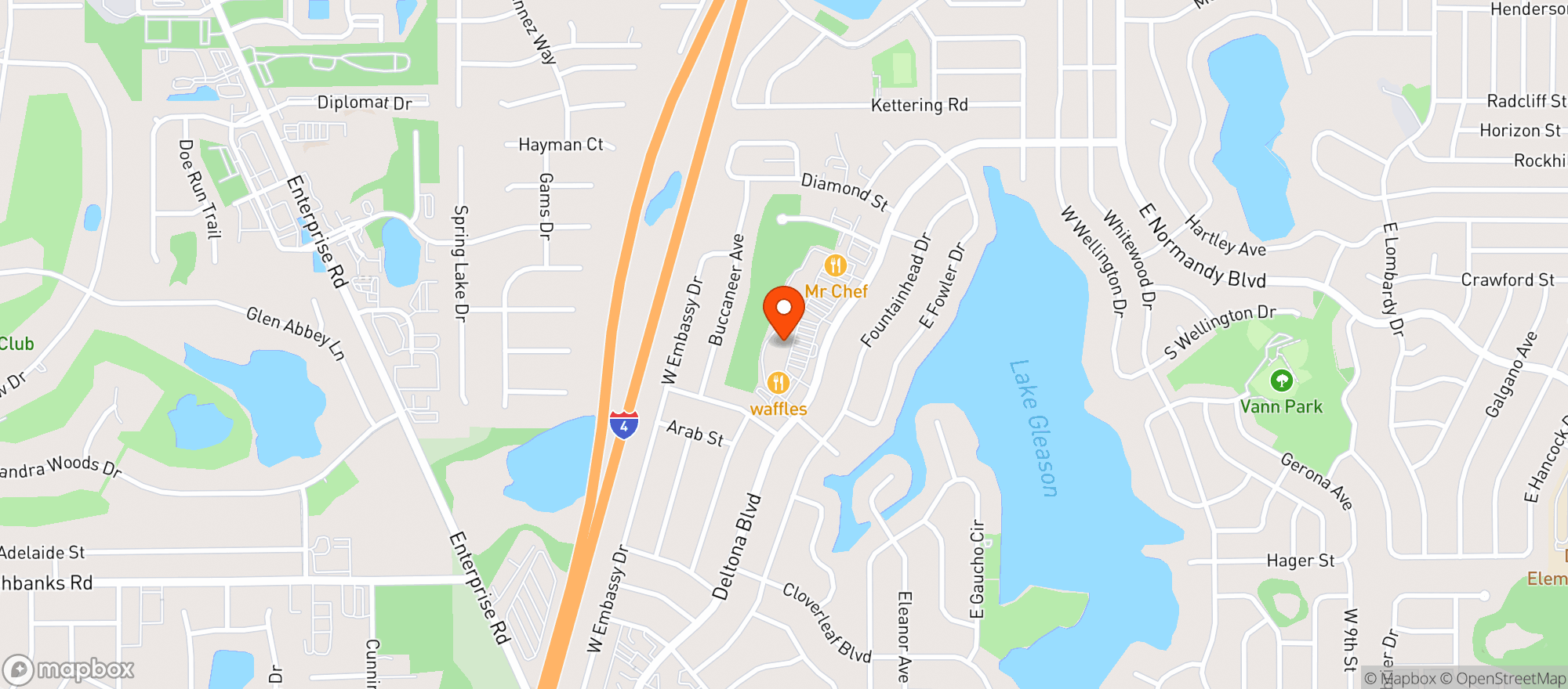 Map showing Murphy S Bar & Liquor Sto