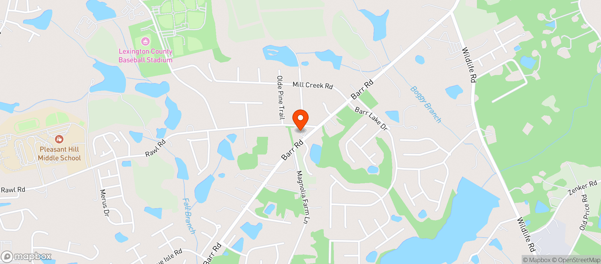 Map showing Palm Pantry #12 (cola)