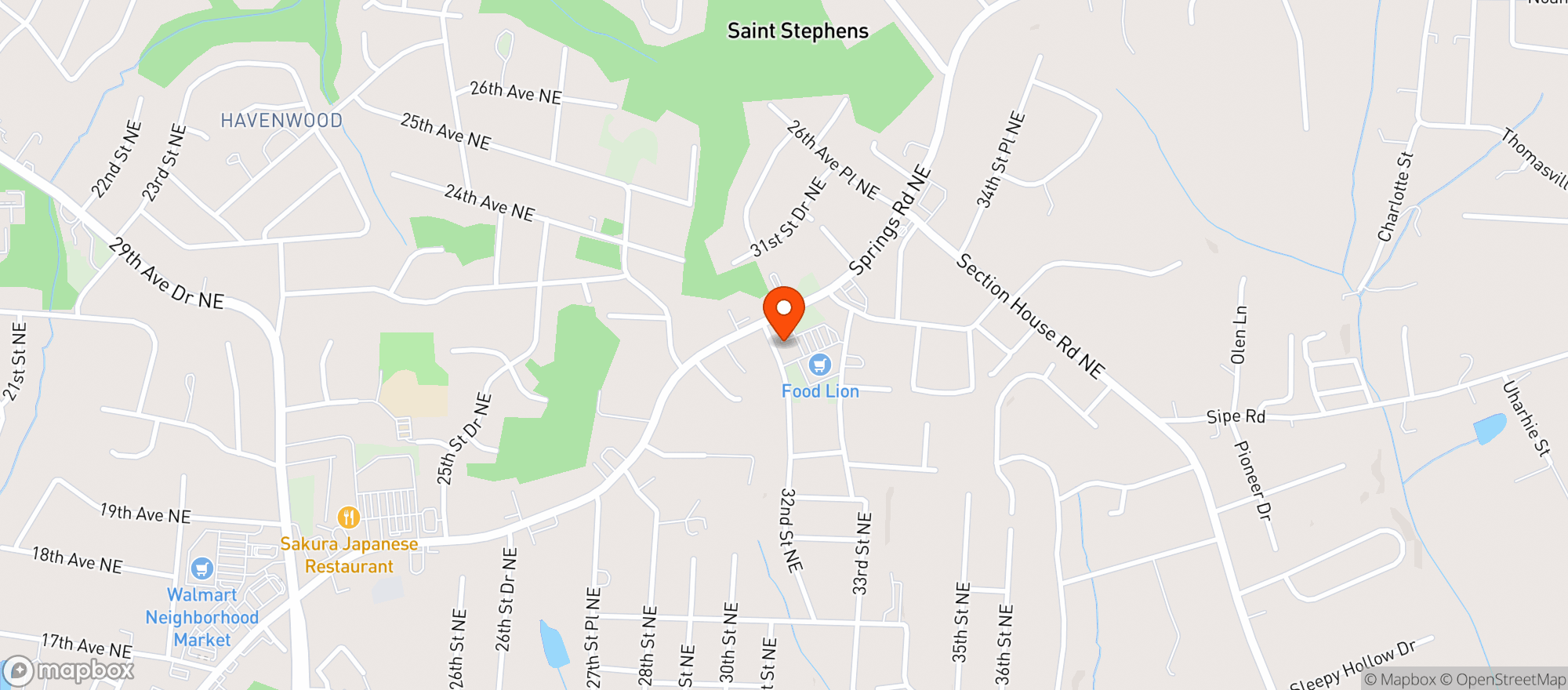 Map showing Z's Tobacco CBD & Vape
