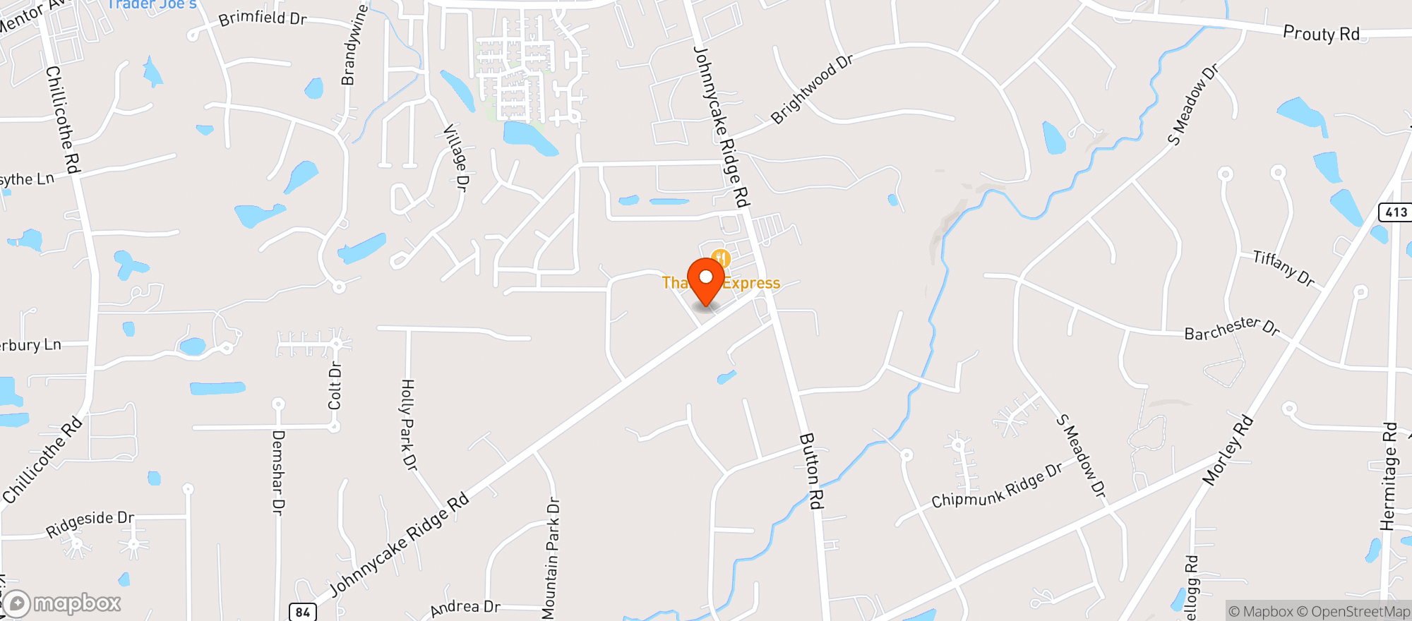 Map showing Convenient Food Mart