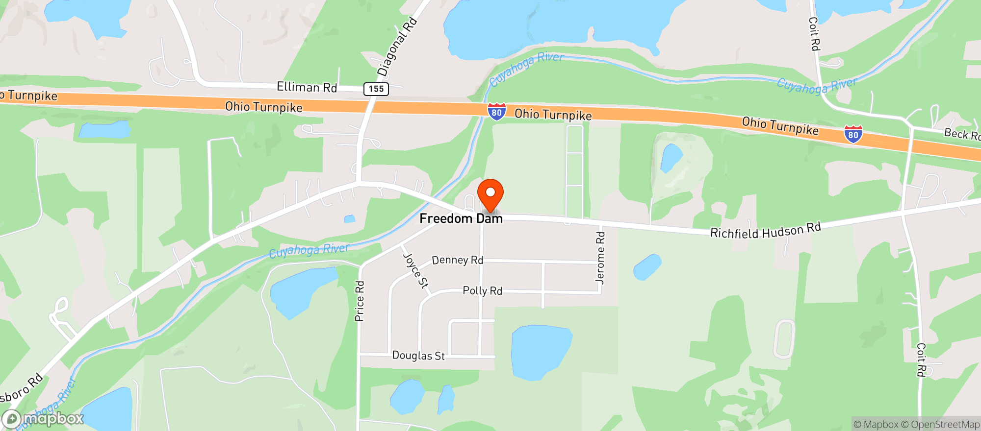 Map showing SAVE 4 STORE