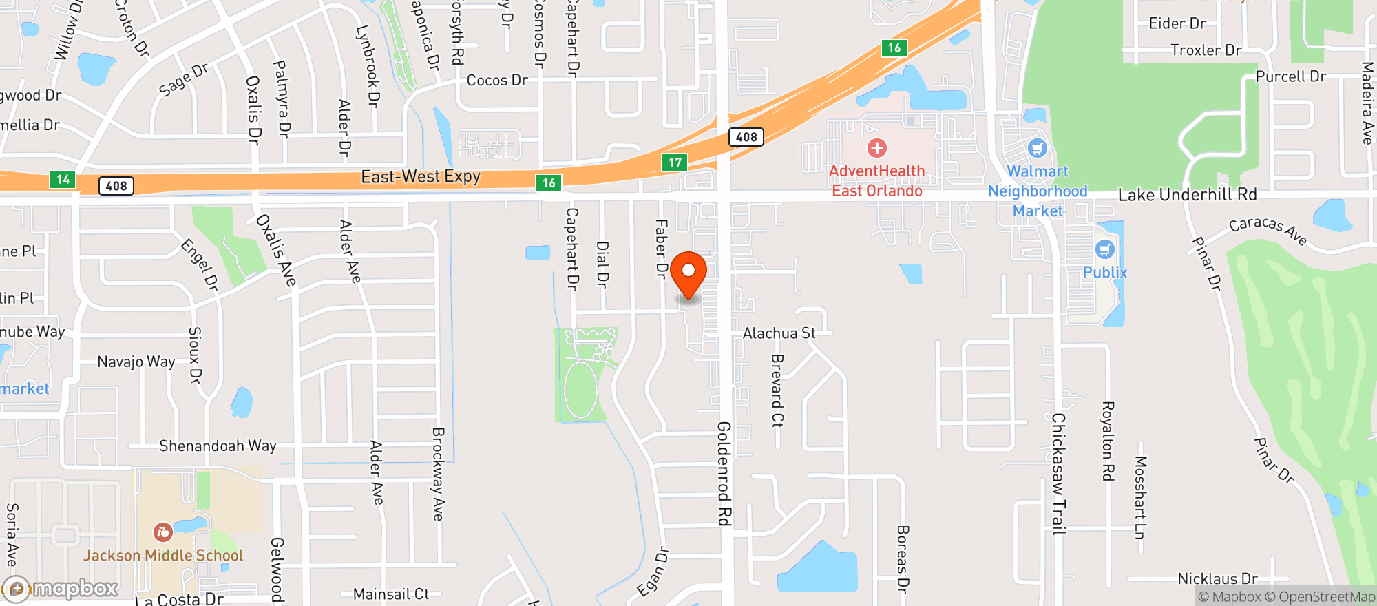 Map showing Save A Lot # 61338 Closed