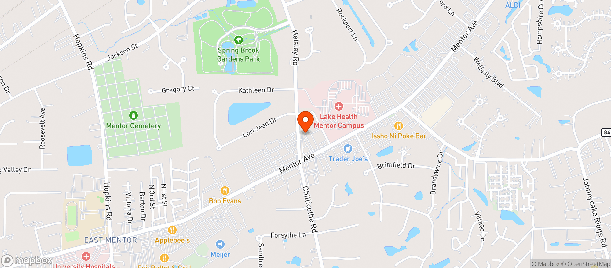 Map showing Don Tequila Restaurant