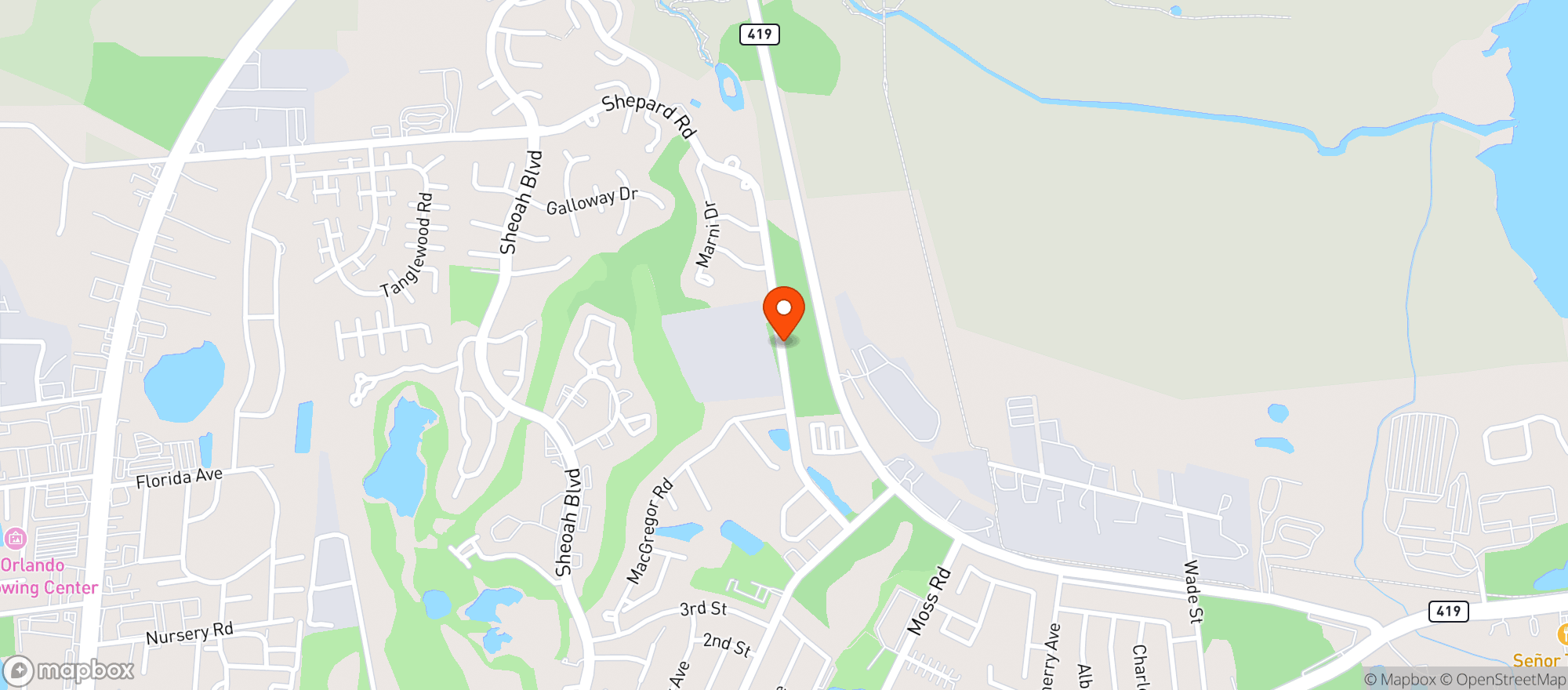 Map showing Gnc - 5784 - Imperial Lakes Plaza