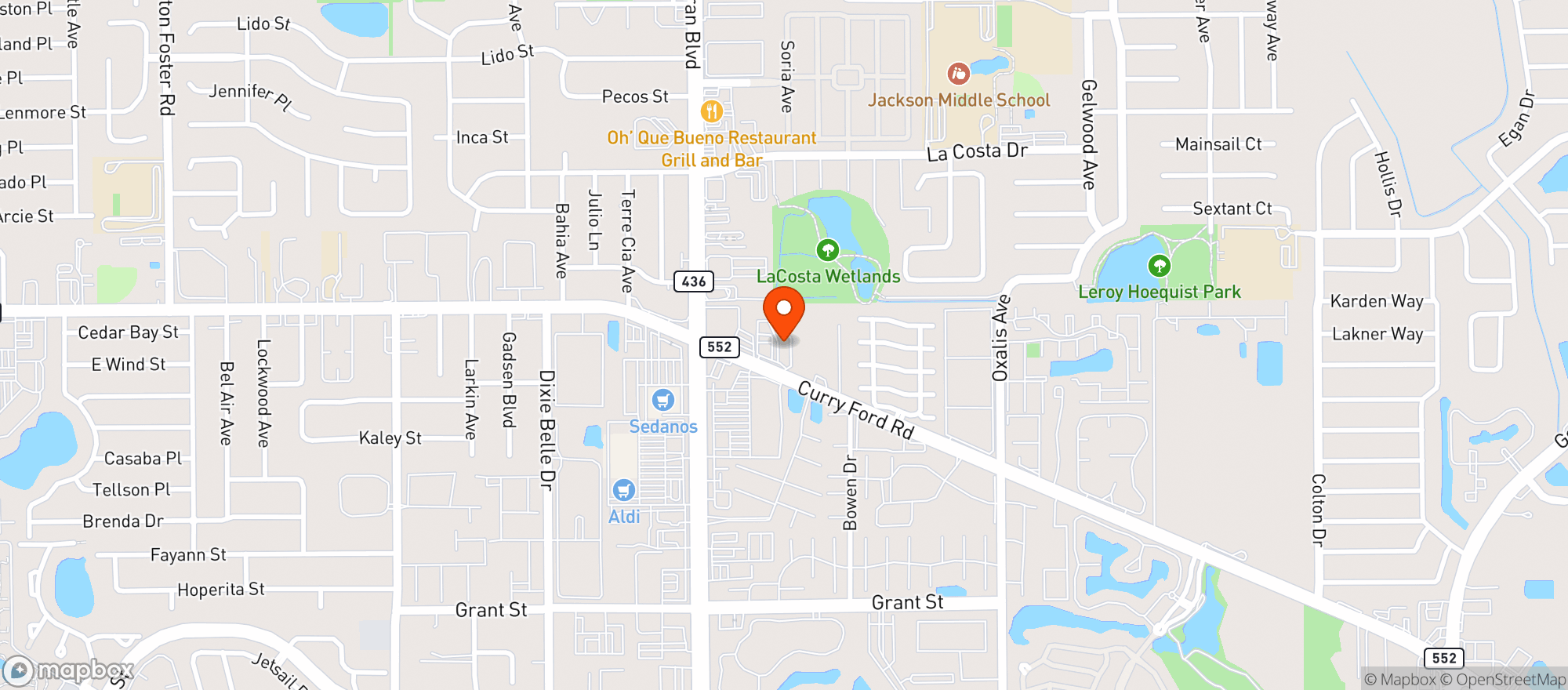 Map showing Bachata Breeze Rest.inc