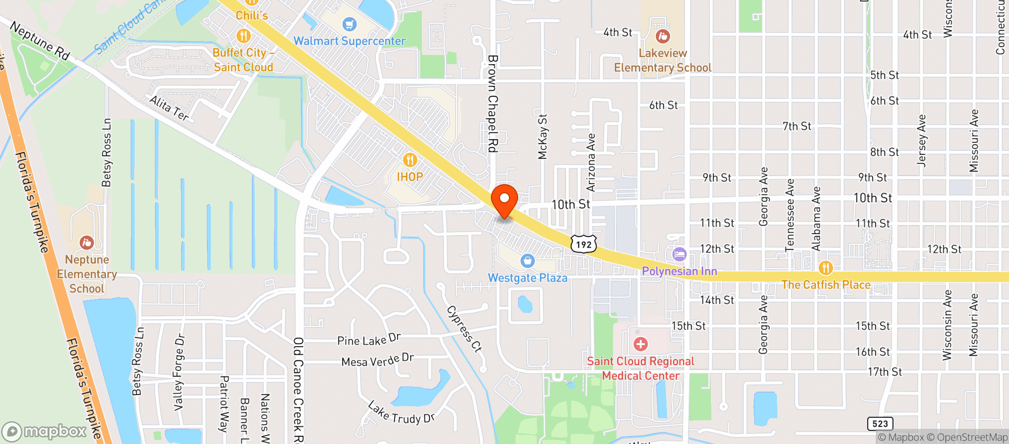 Map showing Abc Fine Wine & Spirits