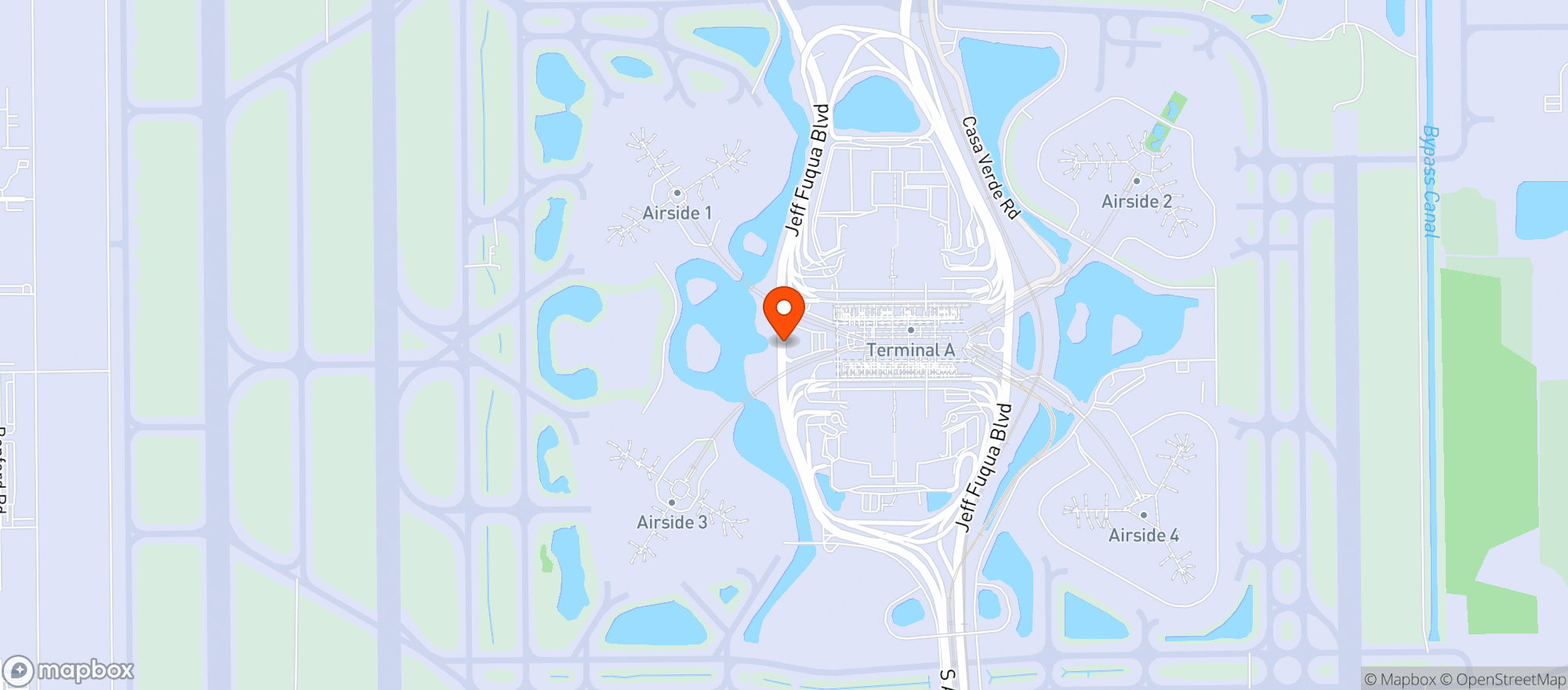 Map showing Outback Steakhouse #279