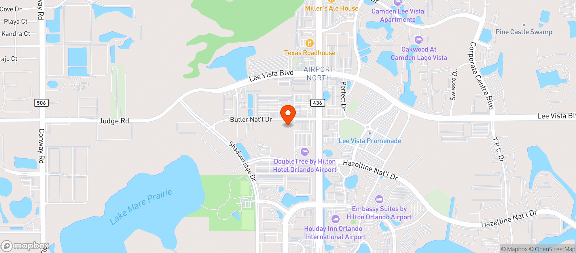 Map showing Sun Gas Station