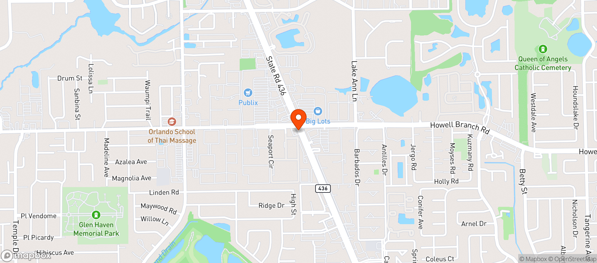 Map showing Circle K 2708959