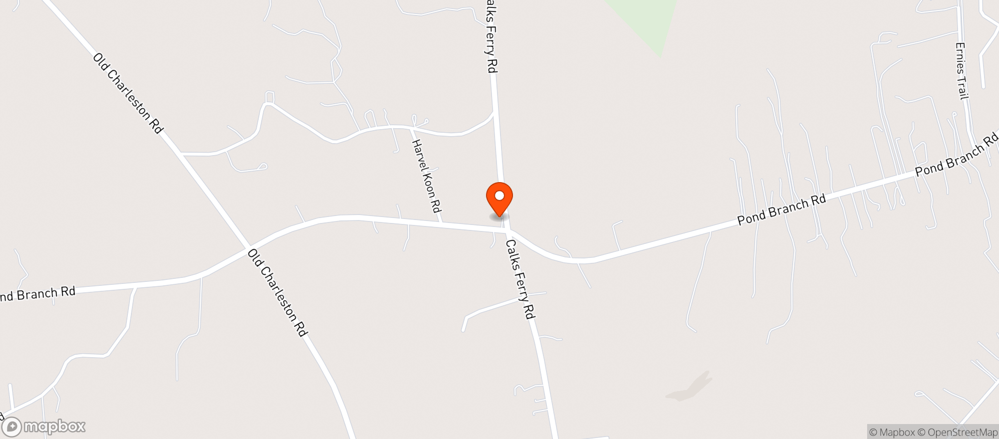 Map showing Keislers Store