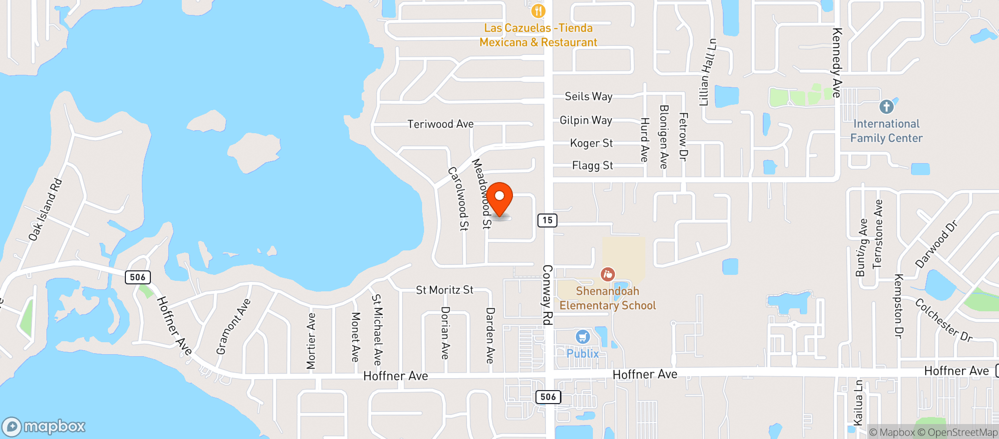 Map showing Abc Liquors 16