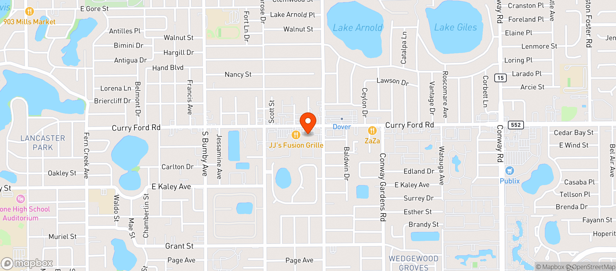 Map showing Holy Smoke Bbq (closed)