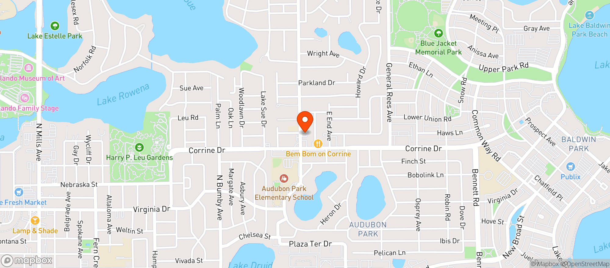 Map showing Abc Liquors #14