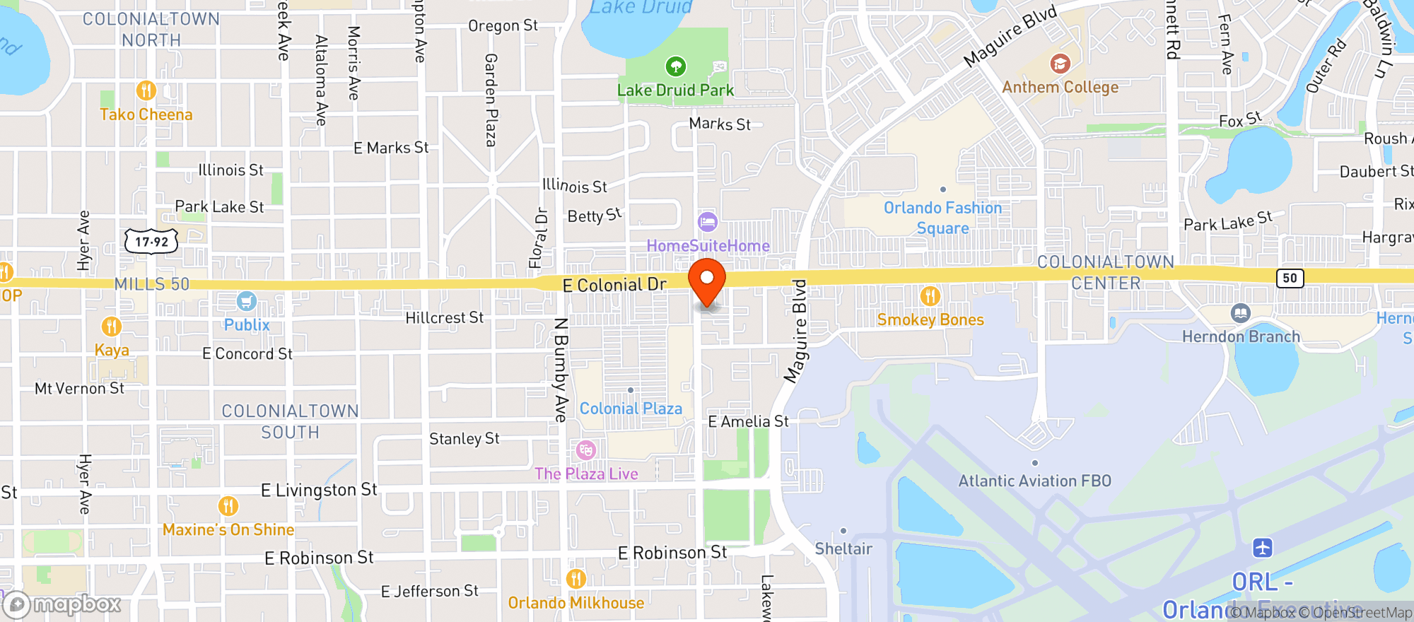 Map showing Pho Vinh - Closed