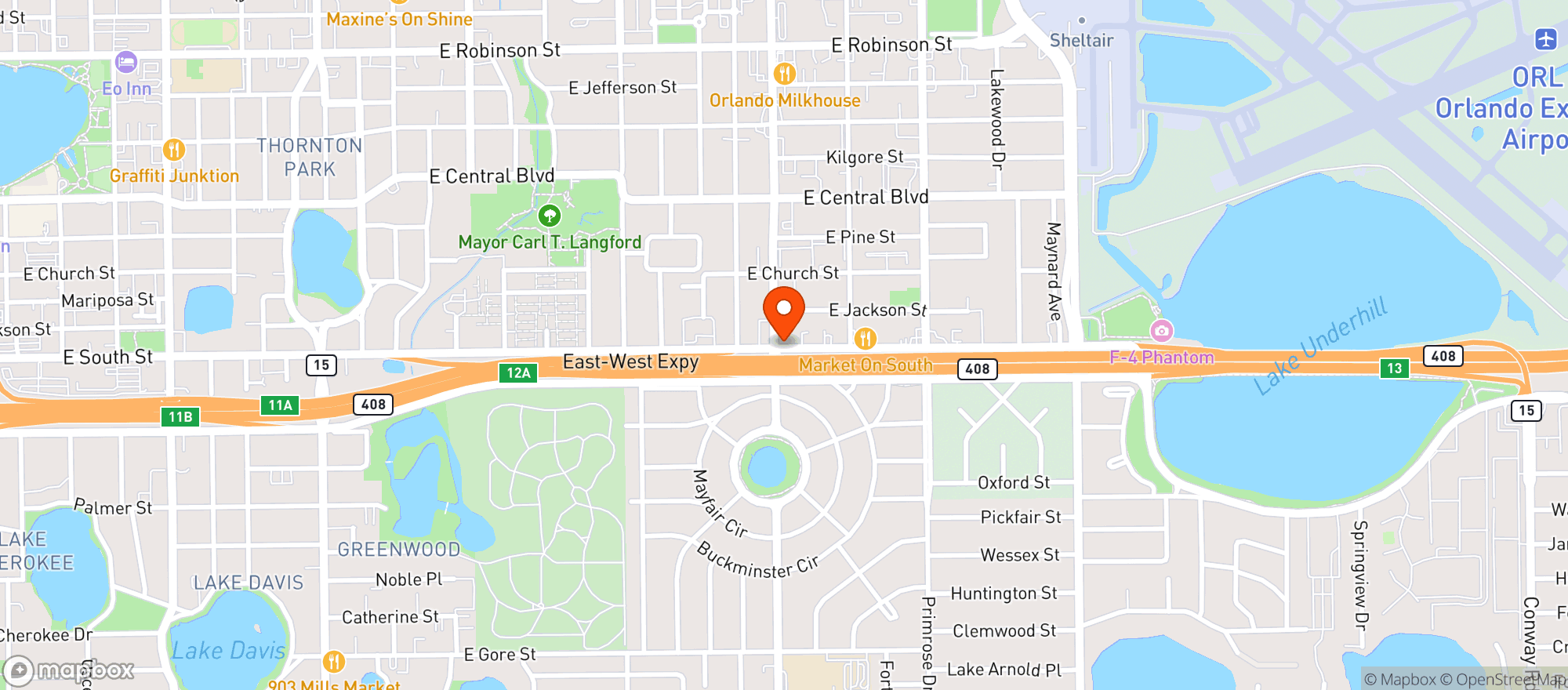 Map showing Bookburn Cafe