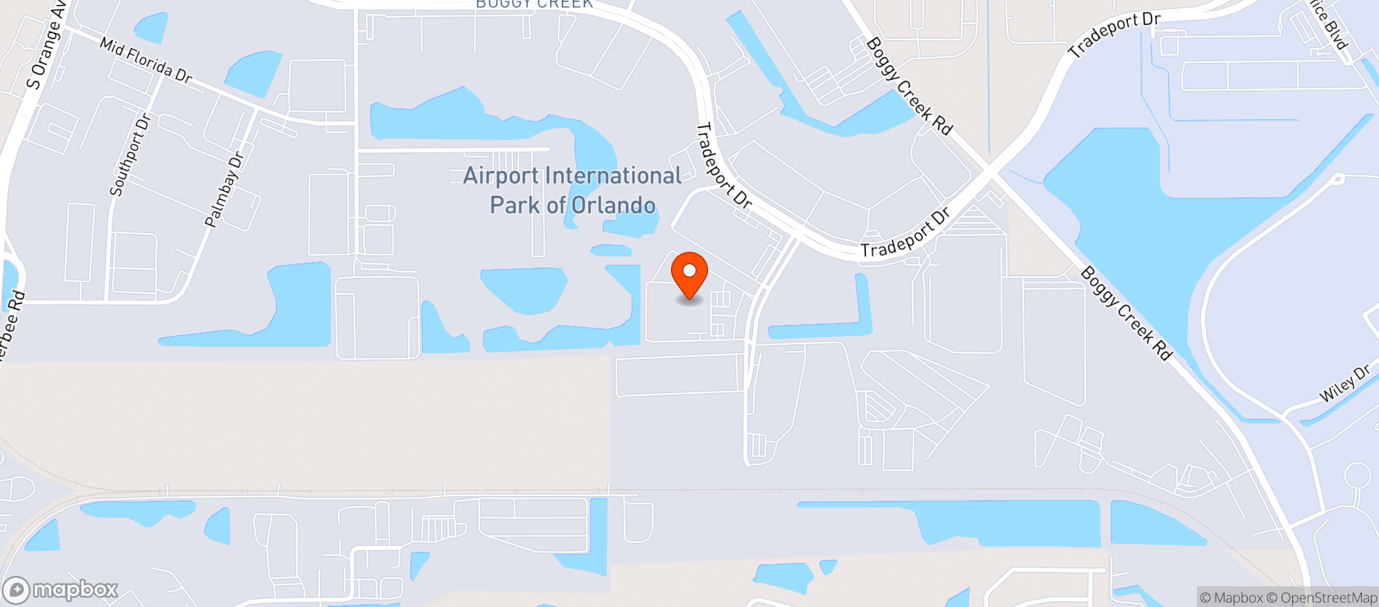 Map showing City Beverages Distributor