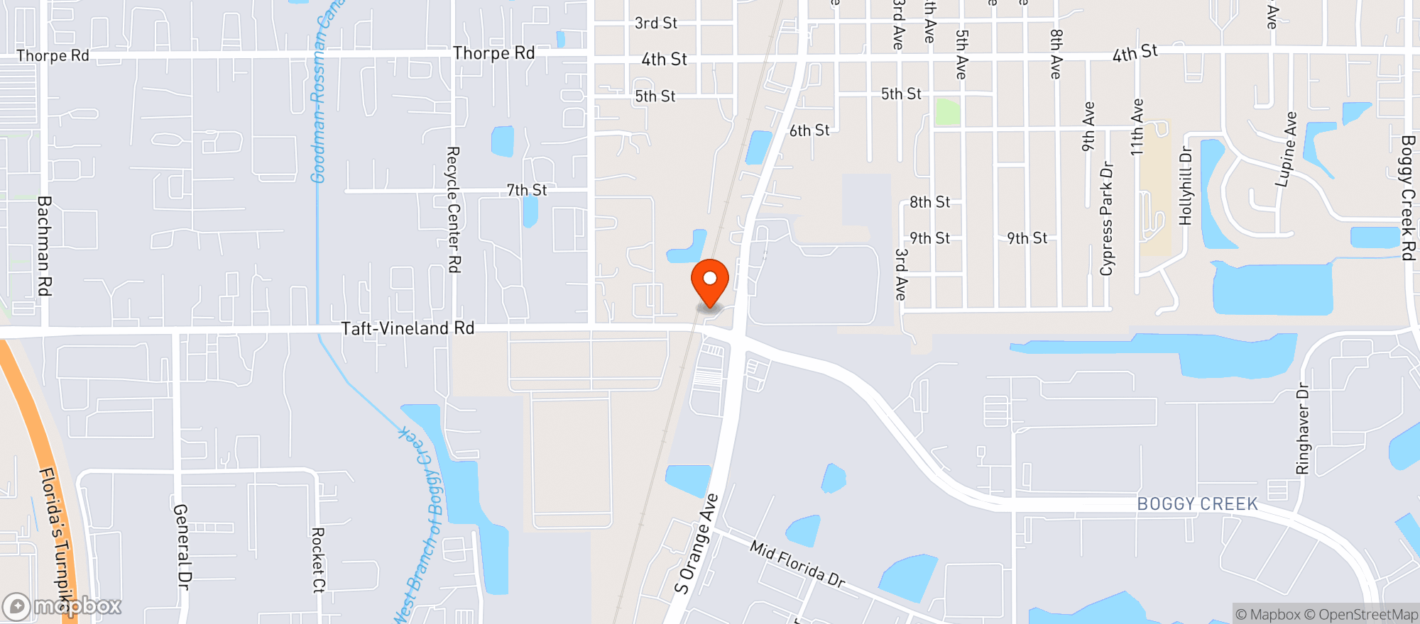 Map showing Circle K #2726532