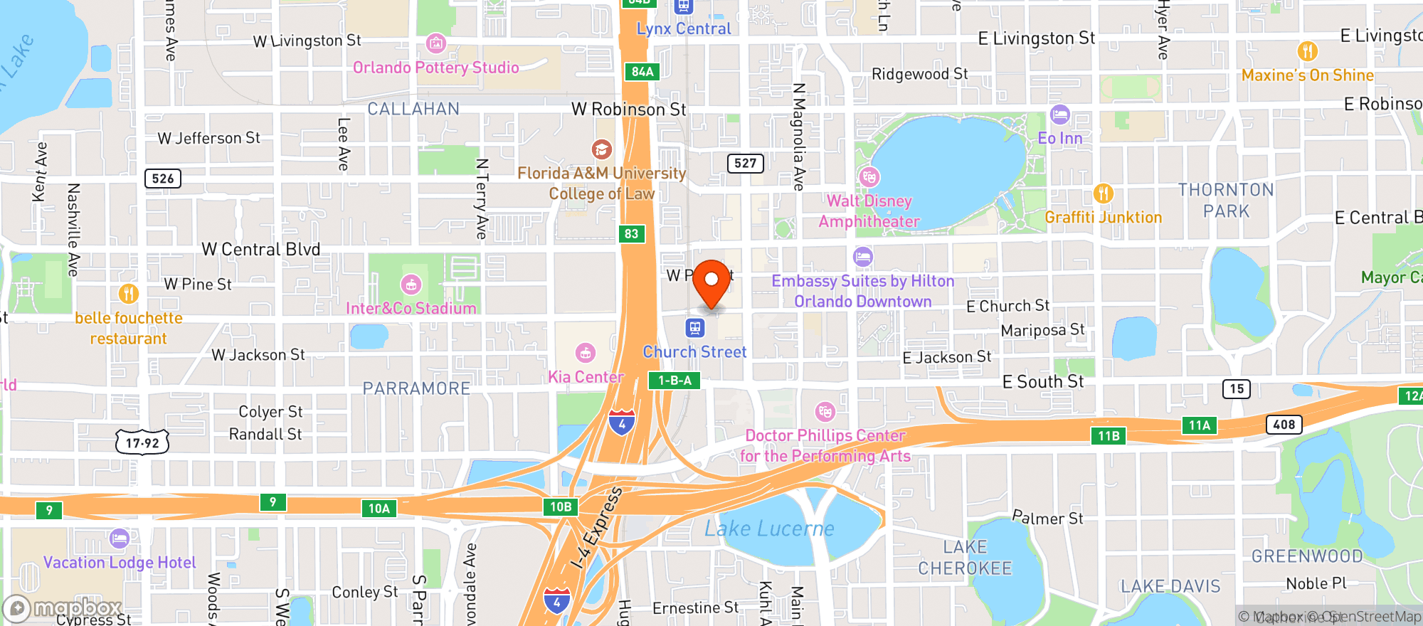 Map showing Birria 1983 Mexican Bar & Grill