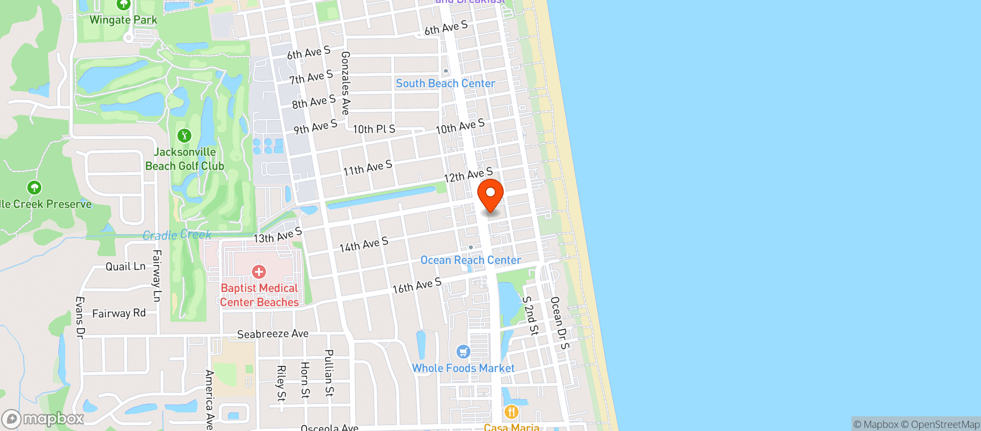 Map showing 8 TILL LATE