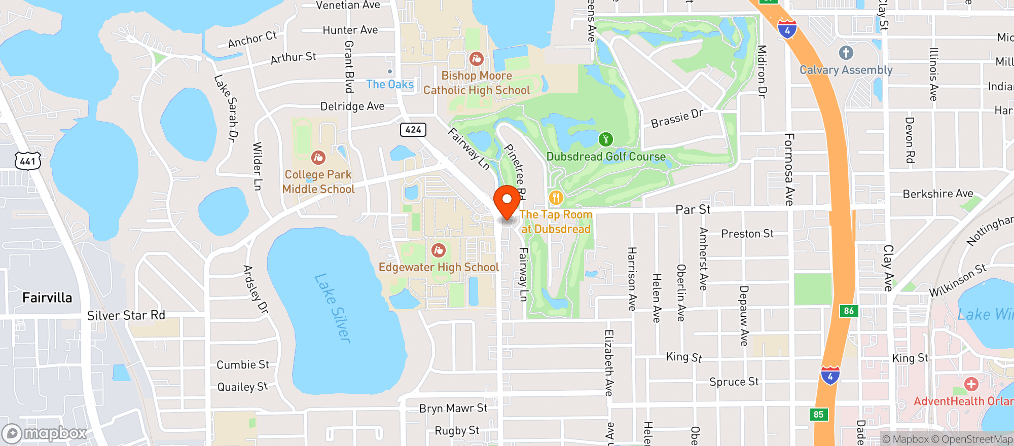 Map showing Abc #149 - College Park