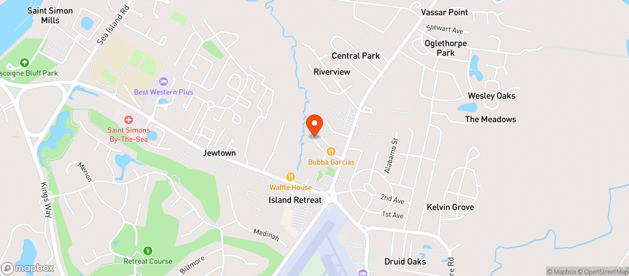 Map showing Catch 228