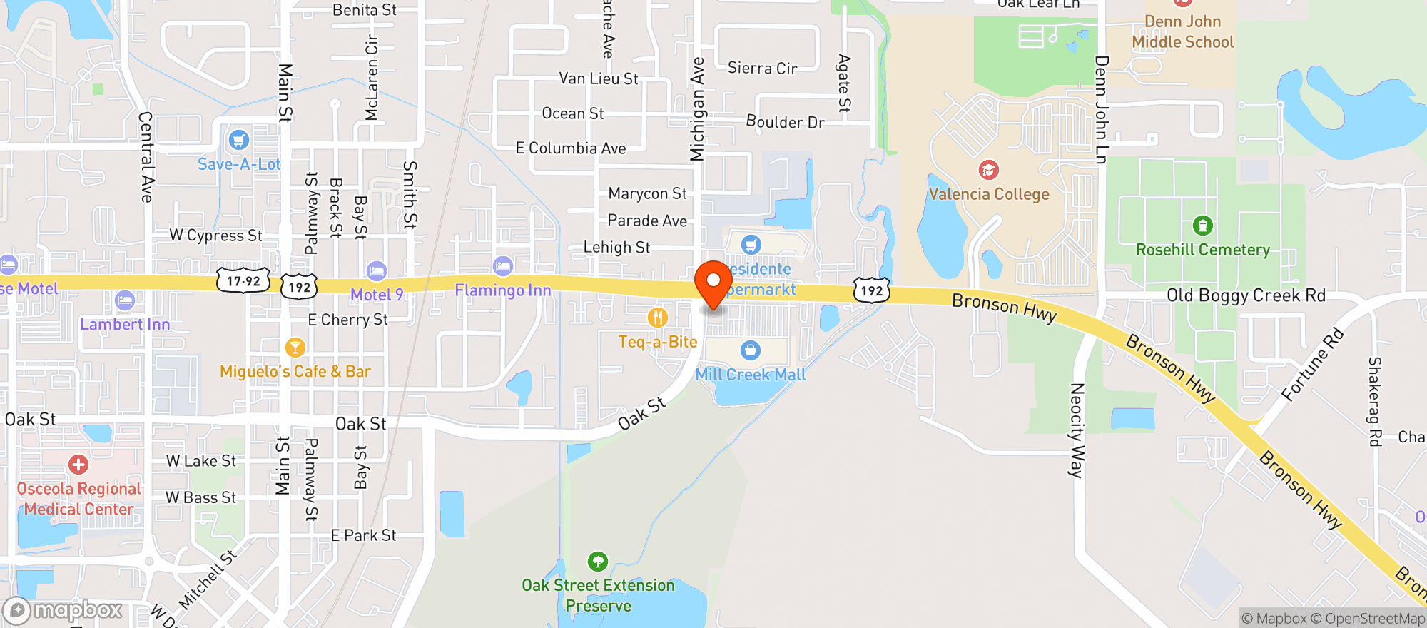 Map showing Cvs Pharmacy #3423