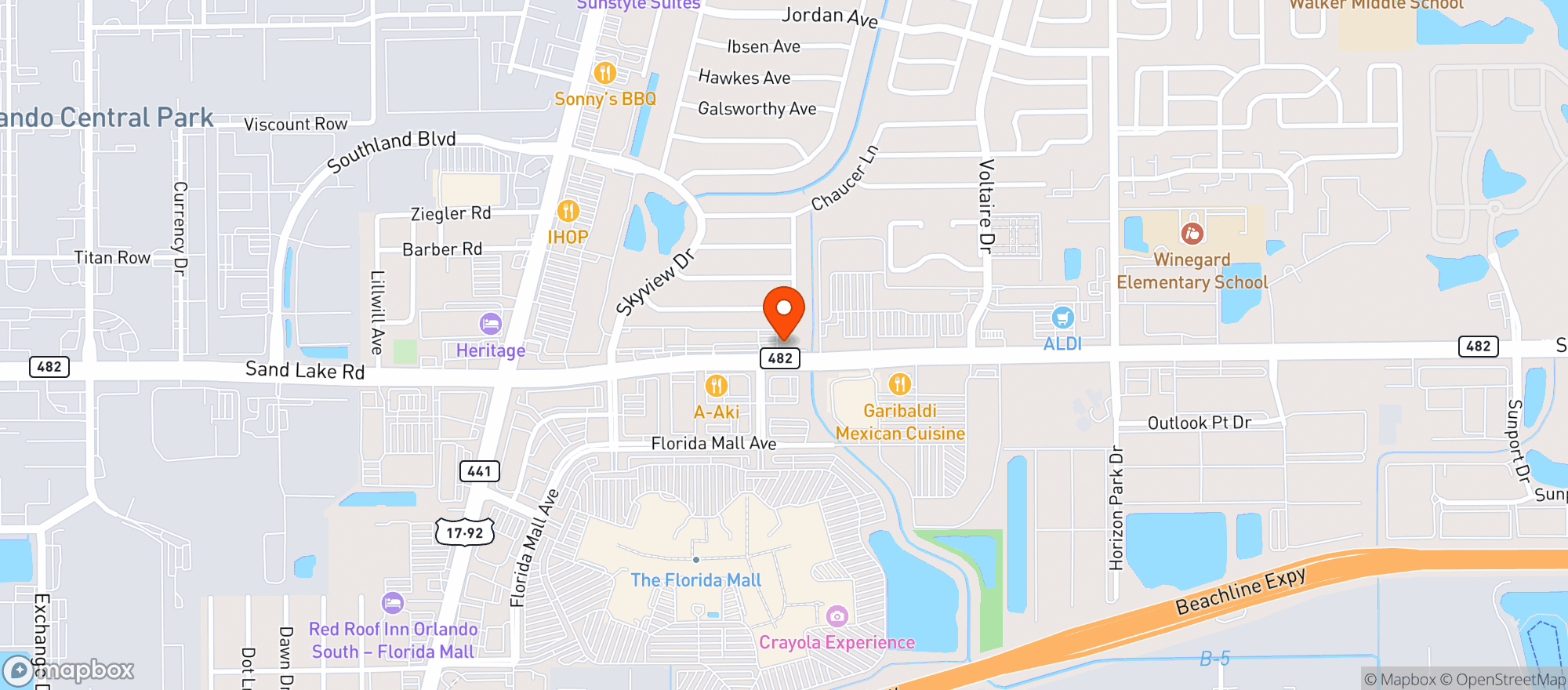 Map showing Hukoos Family Fun(closed)