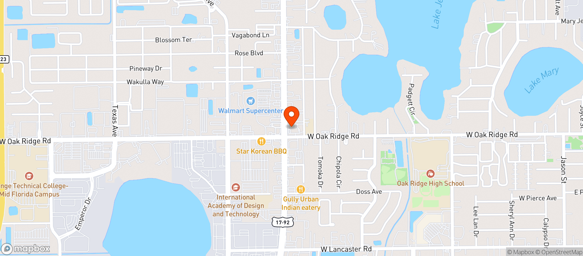 Map showing Abc Liquors #3