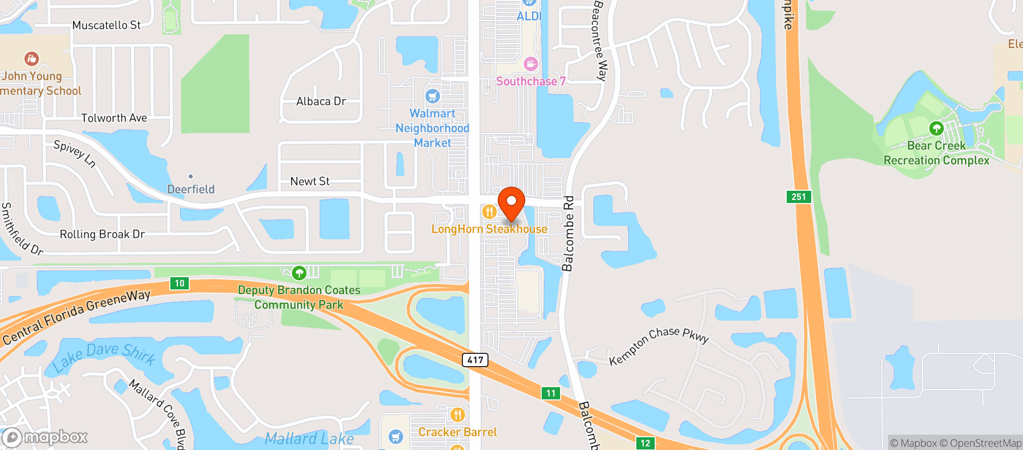 Map showing Knightly Spirits At Obt