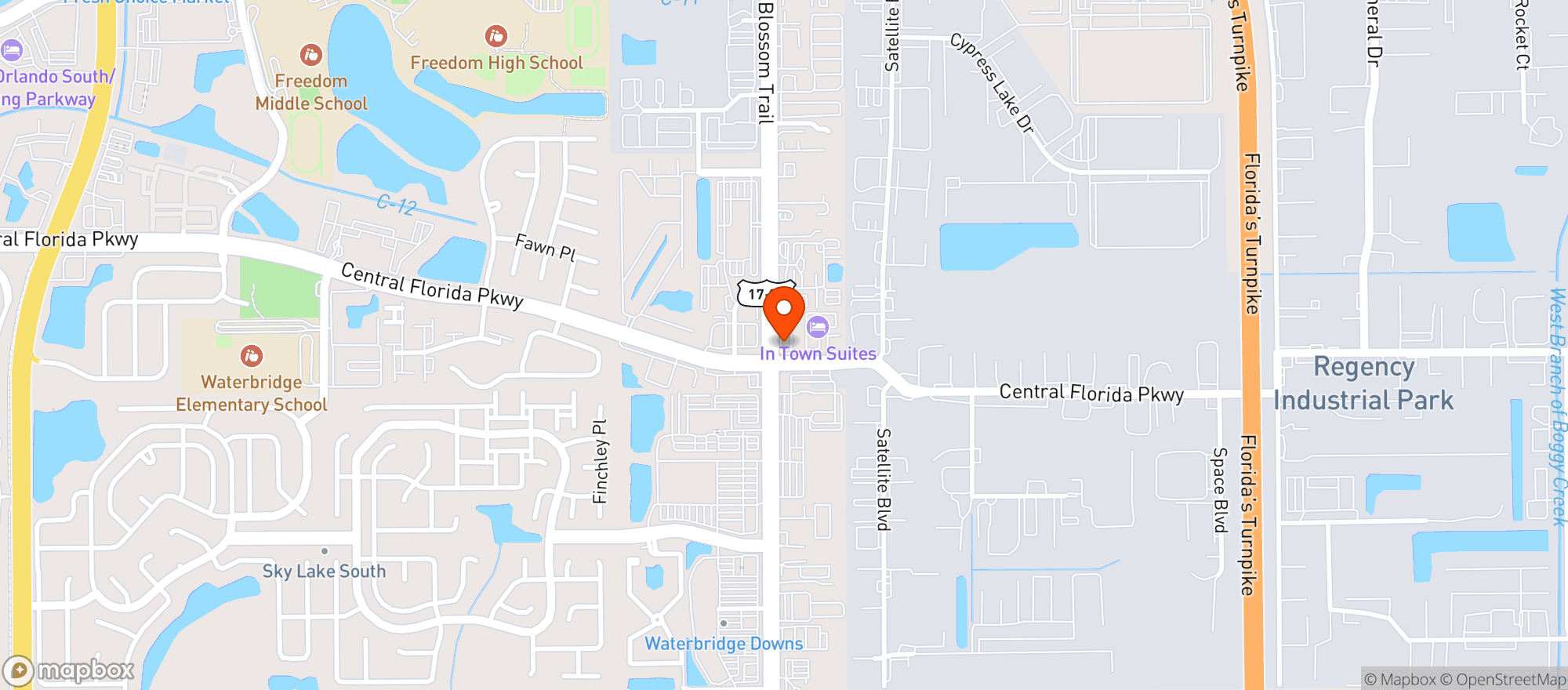 Map showing Circle K 2708953