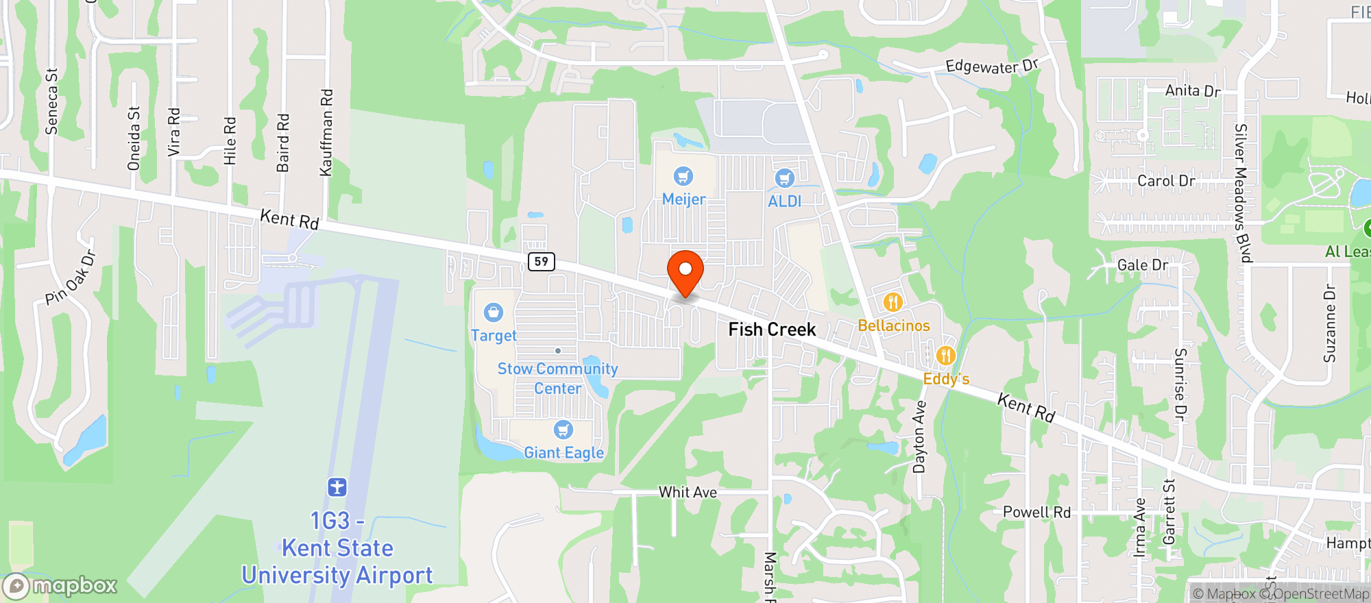 Map showing Giant Eagle