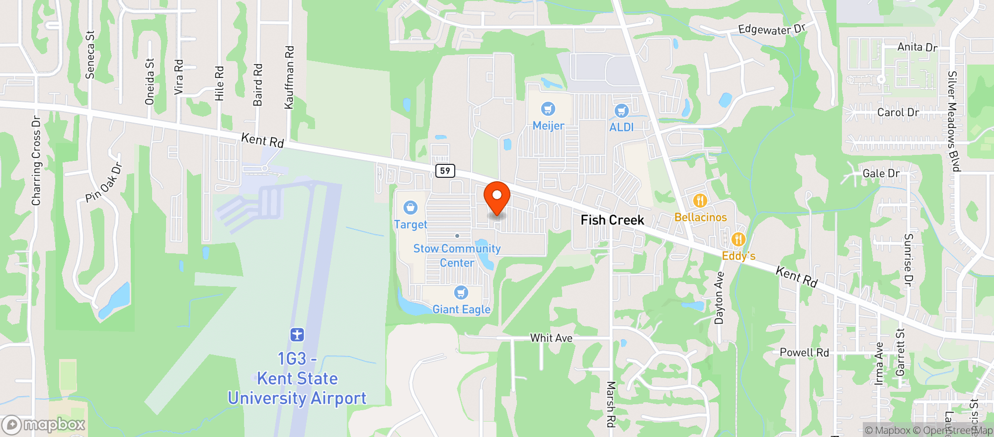 Map showing Gnc - 2404 - Stow Community Center