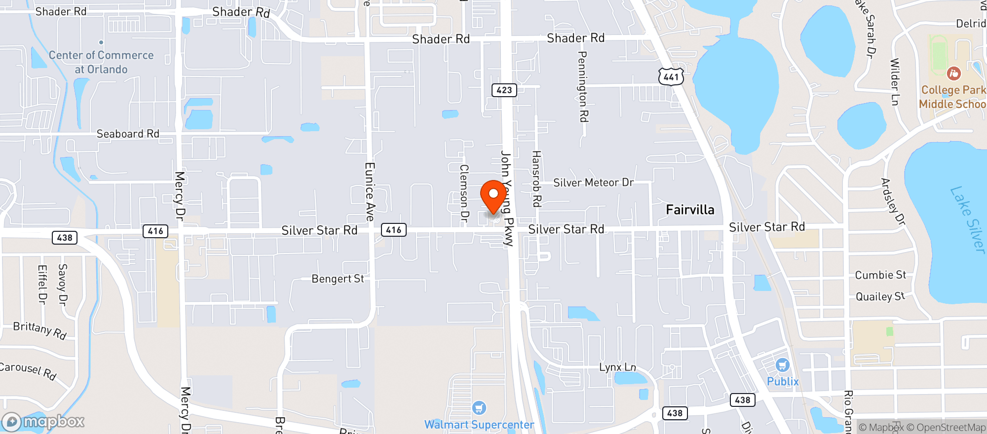 Map showing Circle K #2708613