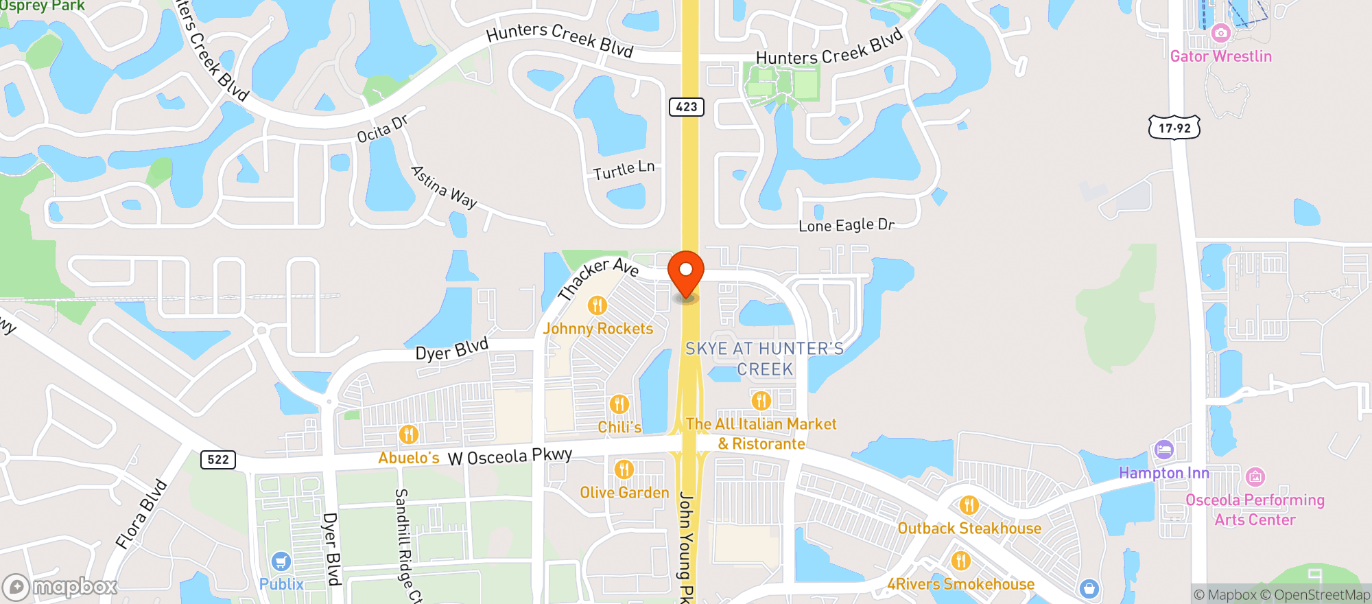 Map showing Cvs Pharmacy
