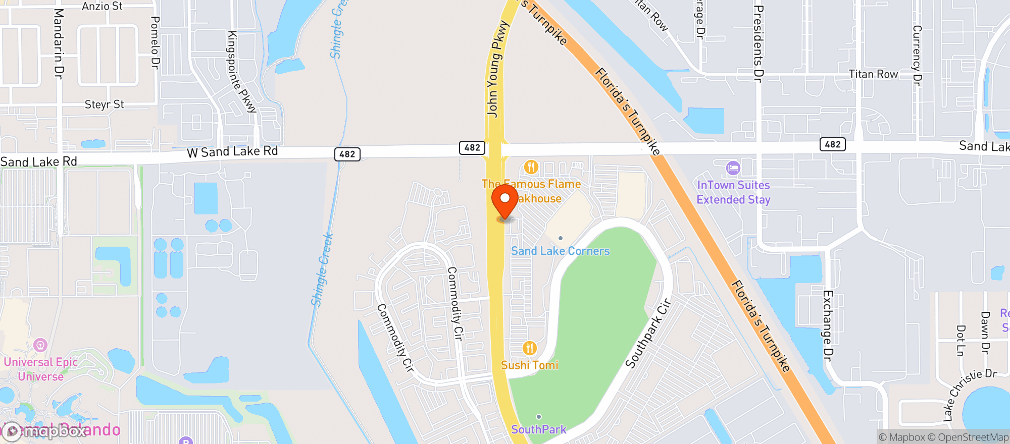 Map showing Walmart Supercenter