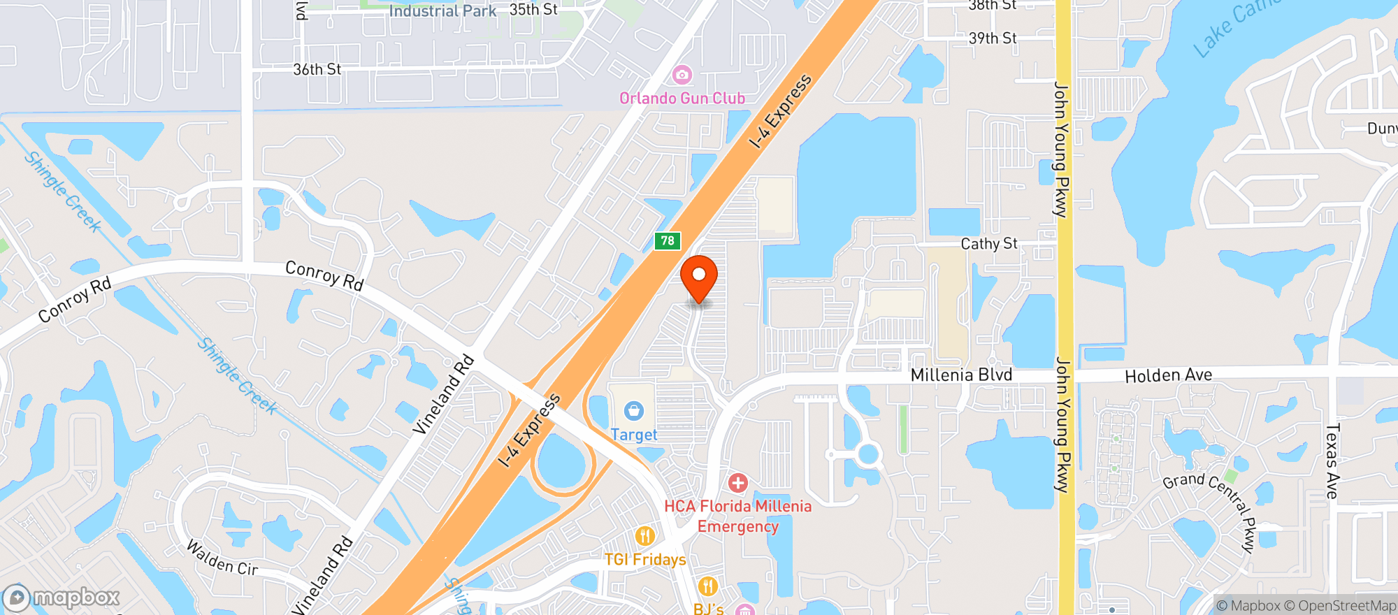 Map showing Total Wine & More