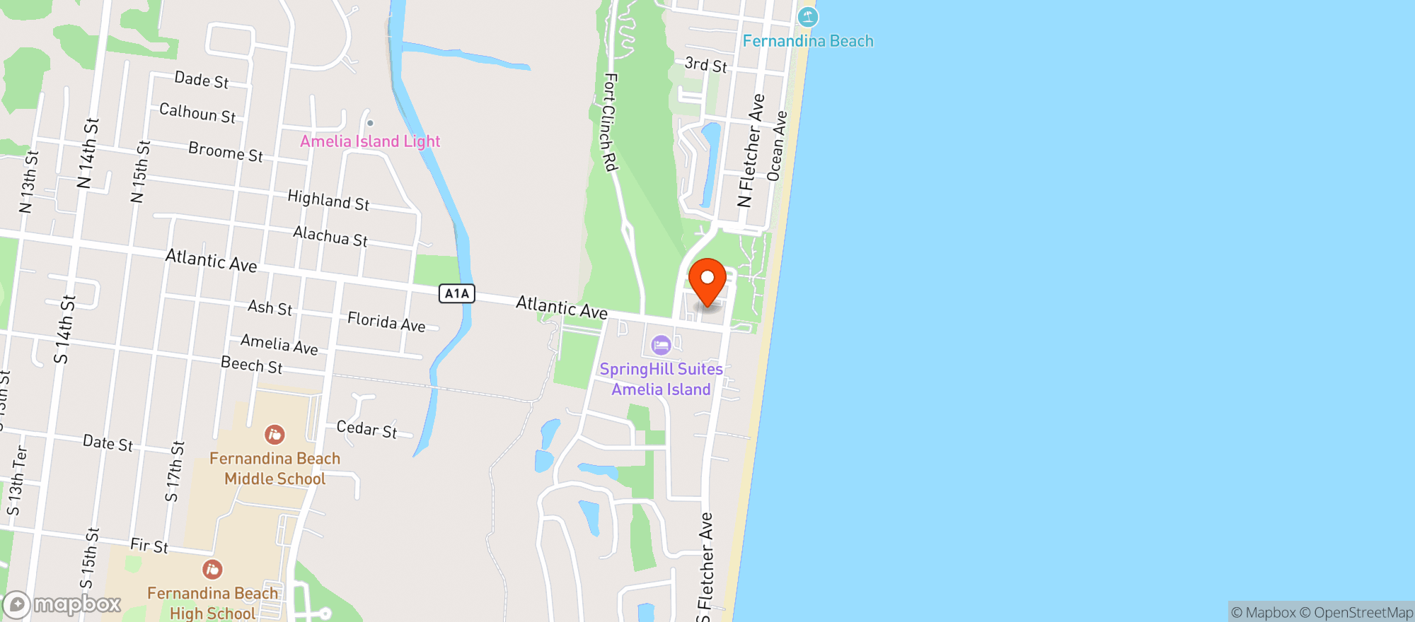 Map showing Circle K #2745036