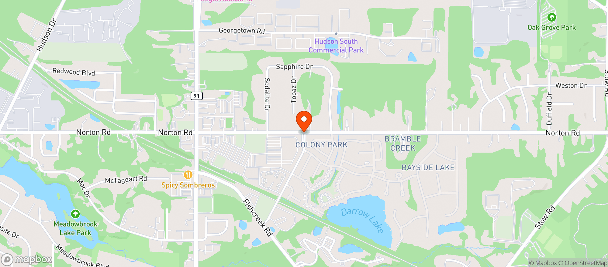 Map showing Giant Eagle