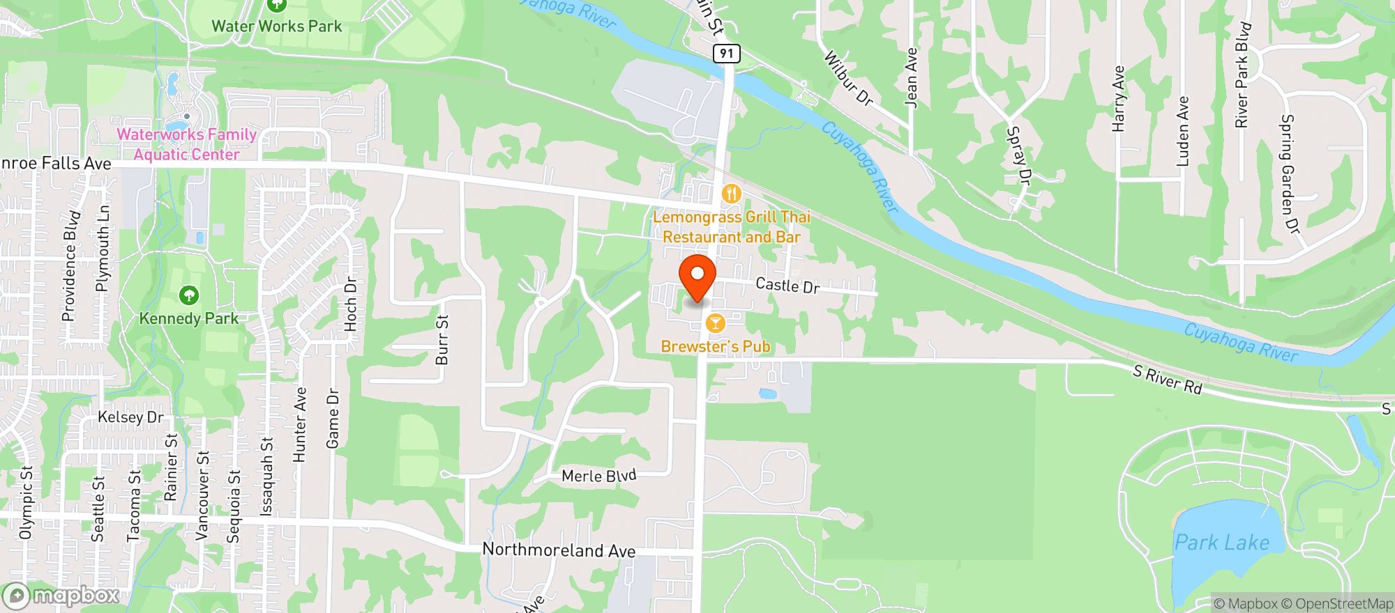 Map showing MapCo 351931 Munroe Falls